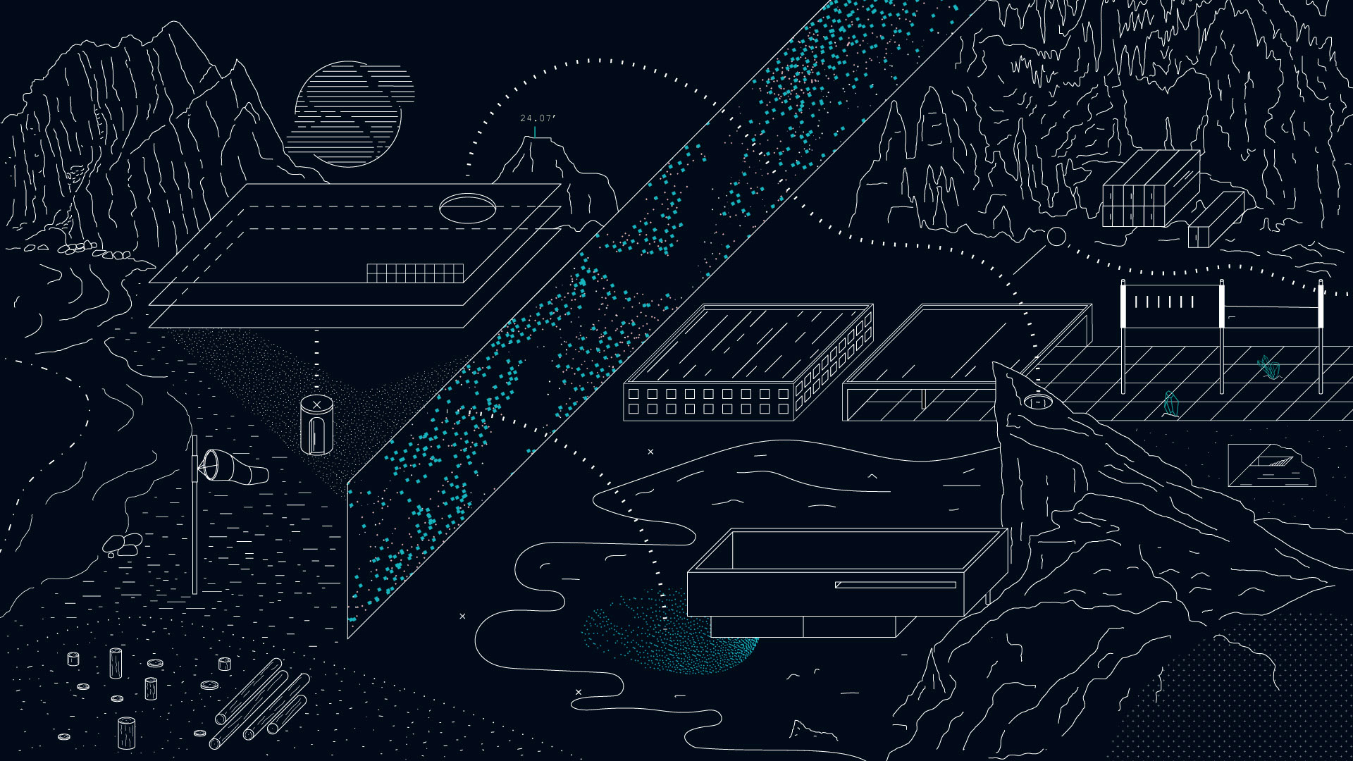 Map of overlapping spaces – Quinta Colonna